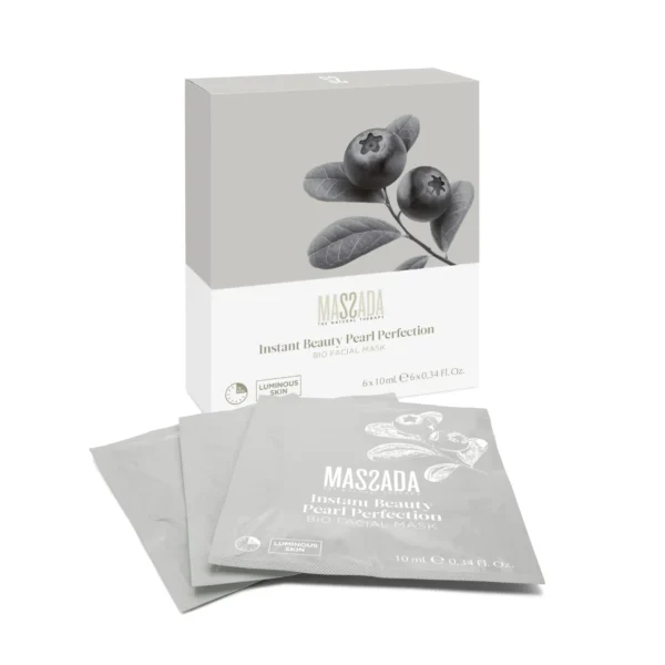 Maska odmładzająca w płacie z perłami